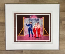 Nic Nicosia Photographic Print Bobby Dixon Texas Stars Signed Framed Vintage 33x