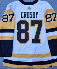 Sidney Crosby "C" Pittsburgh Penguins Primegreen Authentic NHL Jersey Size...