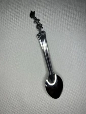Vintage 1978 Nestle Quik  Bunny Spoon 18/8 Stainless by Imperial 7.5" Korea Rare