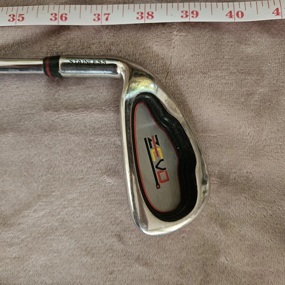 Zevo #6 Iron Stainless Steel Head Left Hand Regular Flex Steel Shaft Great Grip! - Image 4 of 4