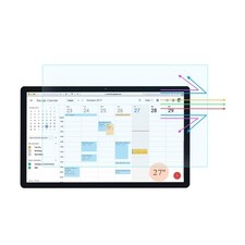 Anti Blue Light Anti Glare Screen Protector for 27 Inch Digital Calendar Wall...