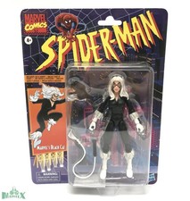 Hasbro 2020 Marvel Legends Spider-Man Retro Black Cat 6 action figure NEW