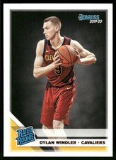 2019-20 Donruss #224 Dylan Windler Cleveland Cavaliers Rookie