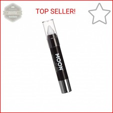 Moon Glow - Neon UV Paint Stick Body Crayon for The Face  Body   White