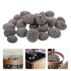1 Bag Natural Stones for Steam Room Heater Dry & Wet Sauna - Heating Rocks 1kg