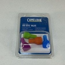 Image of CamelBak Hydration Pack Big Bite Valve Replacement Multi Color Mouth Piece 4 pc.