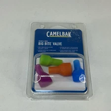CamelBak Hydration Pack Big Bite Valve Replacement Multi Color Mouth Piece 4 pc.