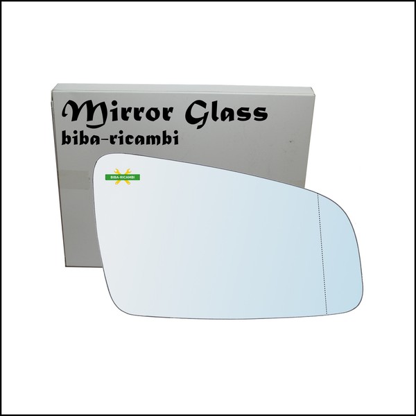 Glas RüCkspiegel Verchromt AsphäRisch Seite Dx-Passeggero FüR Opel Zafira B-image