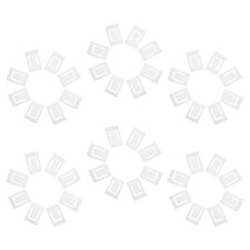 50 Pcs Corner Cabinet Hinge Clip Angle Restriction Clips for Cabinets