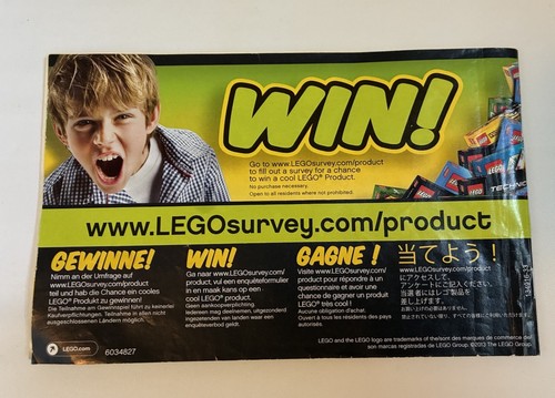LEGO 70502 Ninjago Cole's Earth Driller Missing 1 decal otherwise complete w/box - Picture 13 of 18