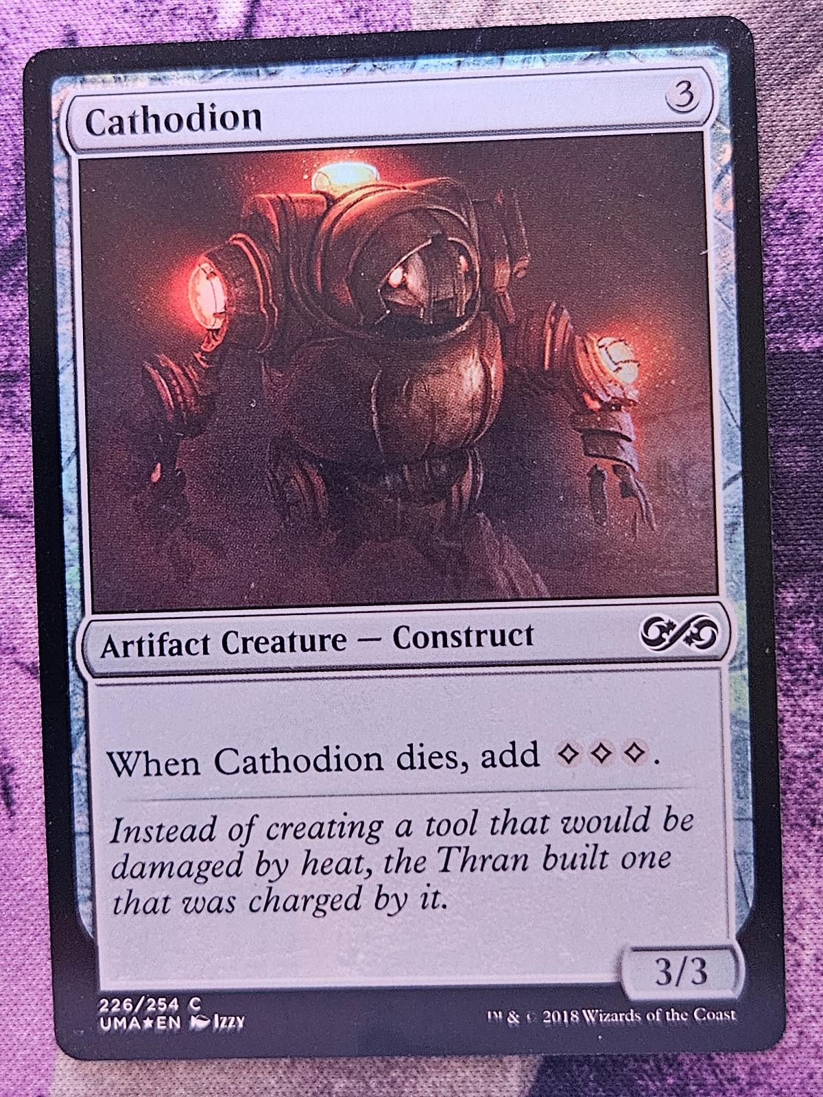 Cathodion 226 Common Ultimate Masters Magic: The Gathering Lightly Played