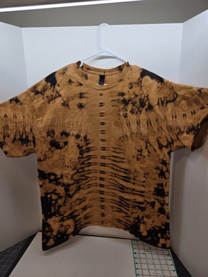 Xl T SHIRT  bleach Dyed Handmade