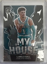 LaMelo Ball 2022-23 Donruss Optic My House Basketball Card #16 Hornets