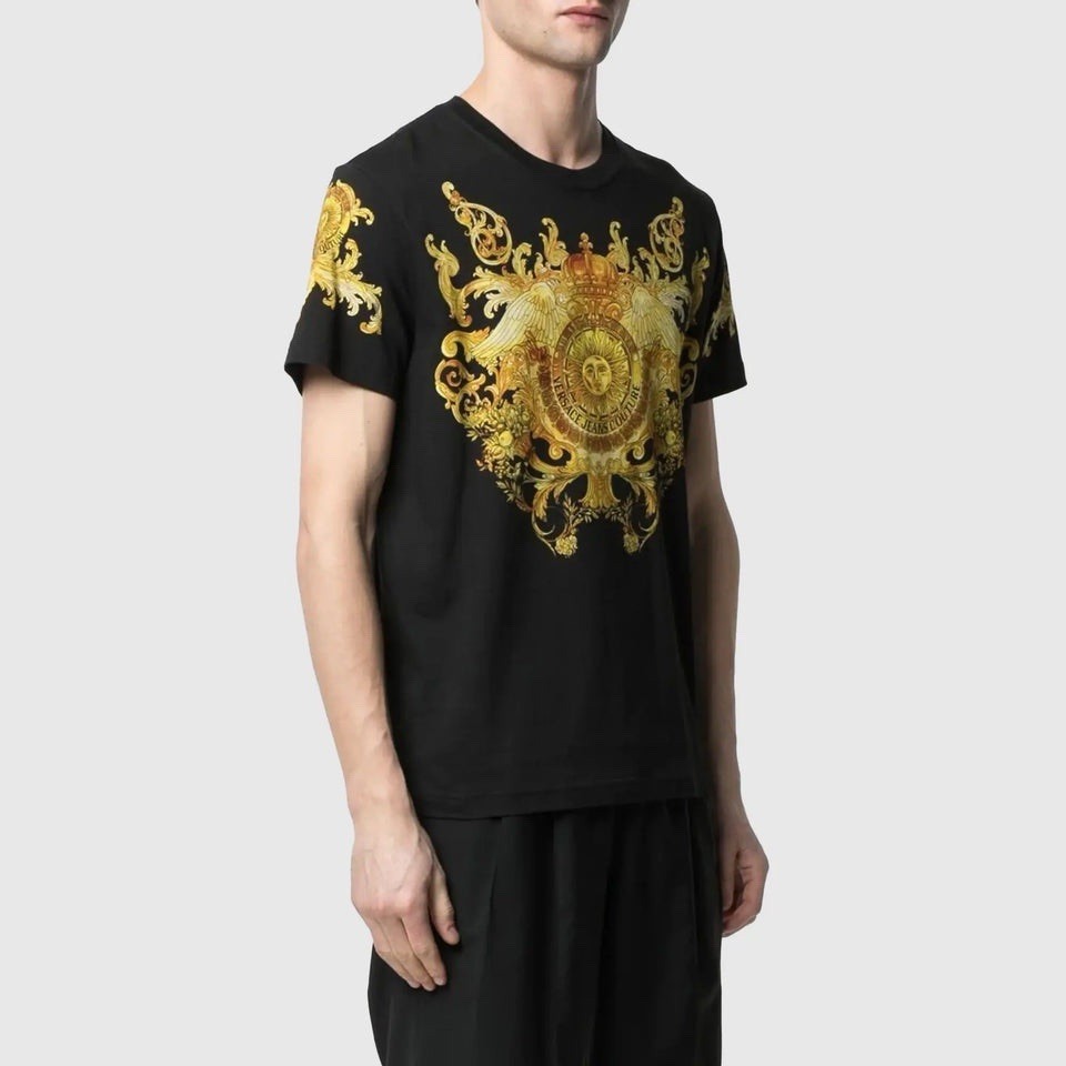 🇮🇹❗️NEW Versace Jeans Couture Baroque Barocco Print T-Shirt