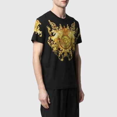 🇮🇹❗️NEW Versace Jeans Couture Baroque Barocco Print T-Shirt