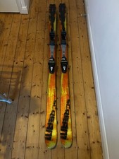 Salomon Scream 10 Spaceframe R17 L180 Orange Skis with Tyrolla SP120 bindings