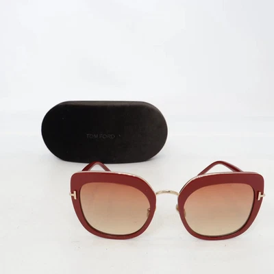 Tom Ford, Sonnenbrille, model: virginia tf945, Cat Eye, Rot, Damen #X0m - Bild 1 von 4