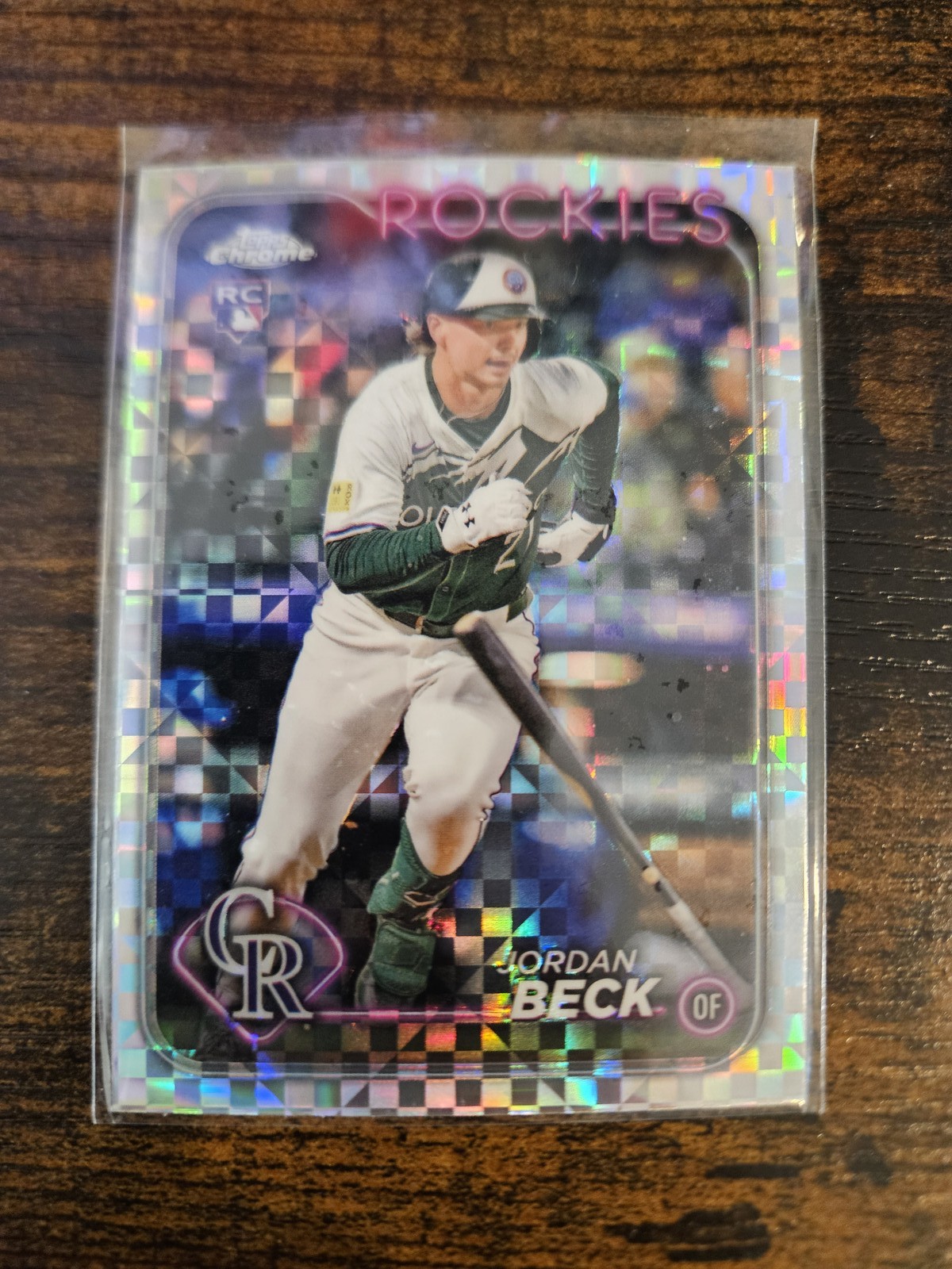 2024 Topps Chrome Update #USC20 Jordan Beck X-Fractors