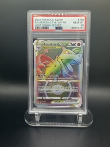 aerodactyl vstar pokemon card value Titan Cards Aerodactyl VSTAR 093/196 Rare VSTAR Pokemon (Sworld & Shield  Lost Origin) + Toploader : Amazon.ae: Toys
