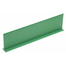 Green T-Shape Produce Case Divider Shelf Divider r - 18"L x 5"H