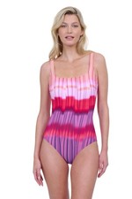 GOTTEX Women Standard Pink Golden Hour High Neck Swimsuit Sz 6 NWT 1 Piece 154