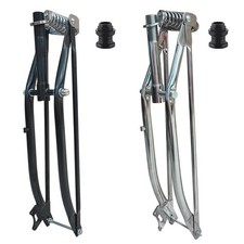 Forcella bici 26" 1" molla filettata sospensione cruiser forcella bici - freno a disco