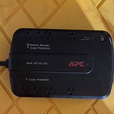 APC Back-UPS ES 550 BE550G 120V 550VA 330W 8-Outlets Battery Backup UPS
