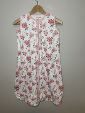 Mama Cheetah Girls Size18-24 Months Pink Floral Sleep Sack 100 organic cotton