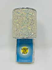 BATH BODY WORKS GLITTERY NIGHTLIGHT WALLFLOWER LIGHT UP 24/7 PLUG IN NEW