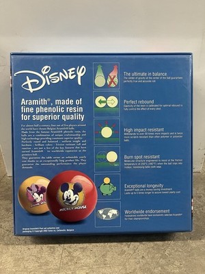 2002 Disney Aramith Pool Ball Billiard Set NIB - Collectors Item