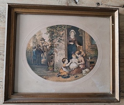 THE CHERRY SELLER - Le Blond Baxter Print C. 1850