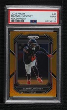 2022 Panini Prizm Gold Prizm 9/10 Darnell Mooney #49 PSA 9 MINT 5l2
