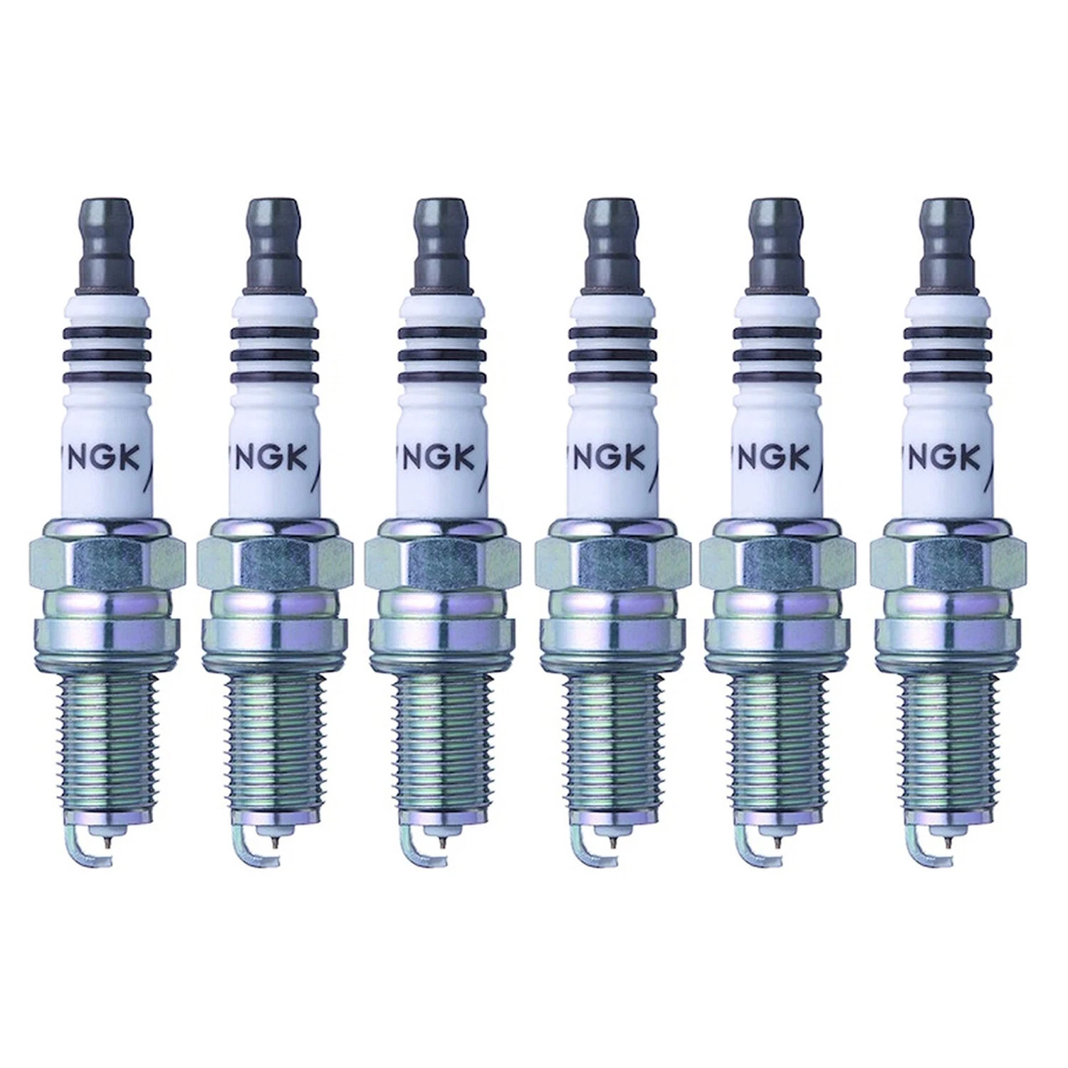 NGK Iridium IX Spark Plug Set 6 Pieces 8196