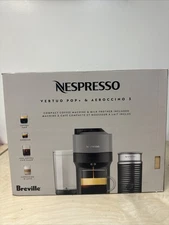 Nespresso Vertuo Pop+ Combination Espresso and Coffee Maker with Milk Frother
