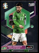 Mikey Johnston 2023 Finest Road to UEFA EURO 2024 #100 Republic of Ireland