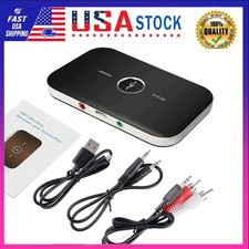 Bluetooth 5.0 Transmitter Receiver 2 IN 1 Wireless Audio 3.5mm Jack Aux Adapter