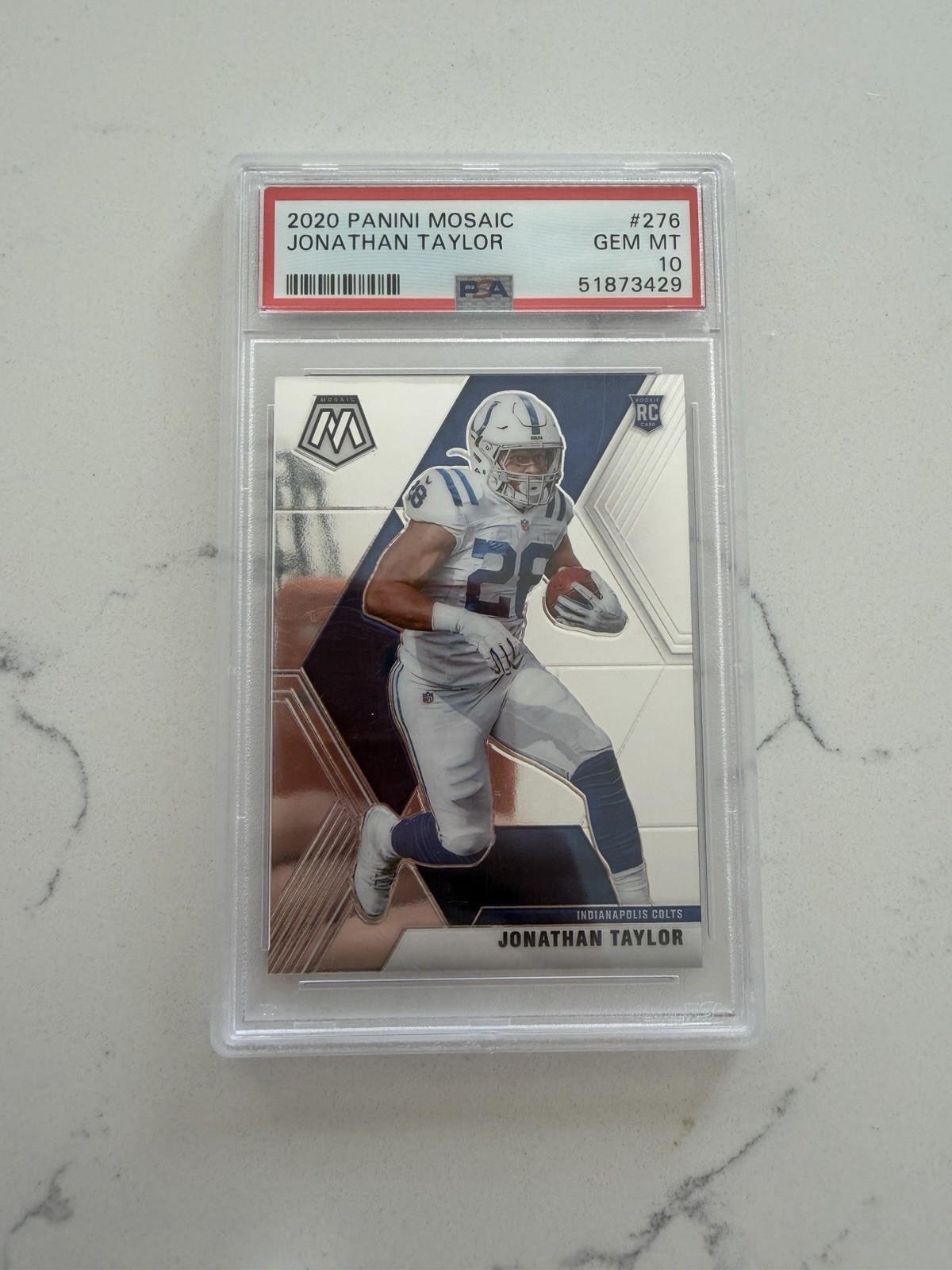 Jonathan Taylor Panini Mosaic #276 Base