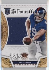 2013 Panini Crown Royale Rookie Retail Silhouettes 227/299 Ryan Nassib #32 0o9