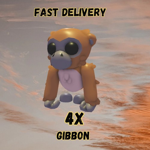 Gibbon 4x Adopt From Me - Fast Delivery