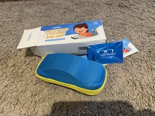 2 Pair Anti Blue Light Glasses Blocking Computer For Kids Boys with Car CASE