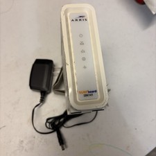 Motorola ARRIS Surfboard SB6141 DOCSIS 3.0 Cable Modem with Power Cord Used Work