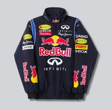 Redbull jacket Embroidery bomber themed racing merch women unisex f1 Vintage BMW