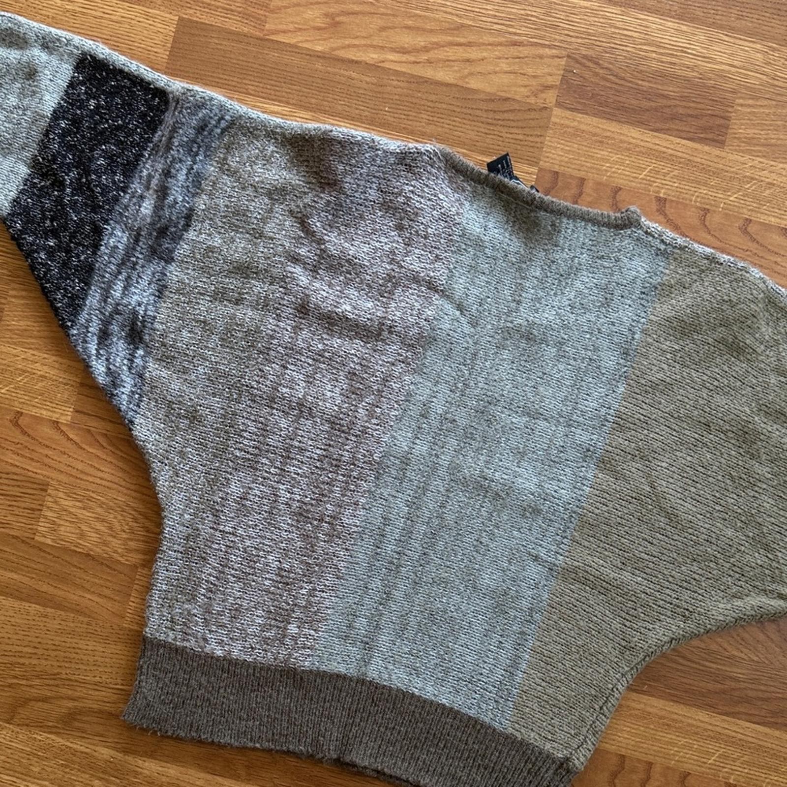 Multicolor Patchwork Sweater - image 5