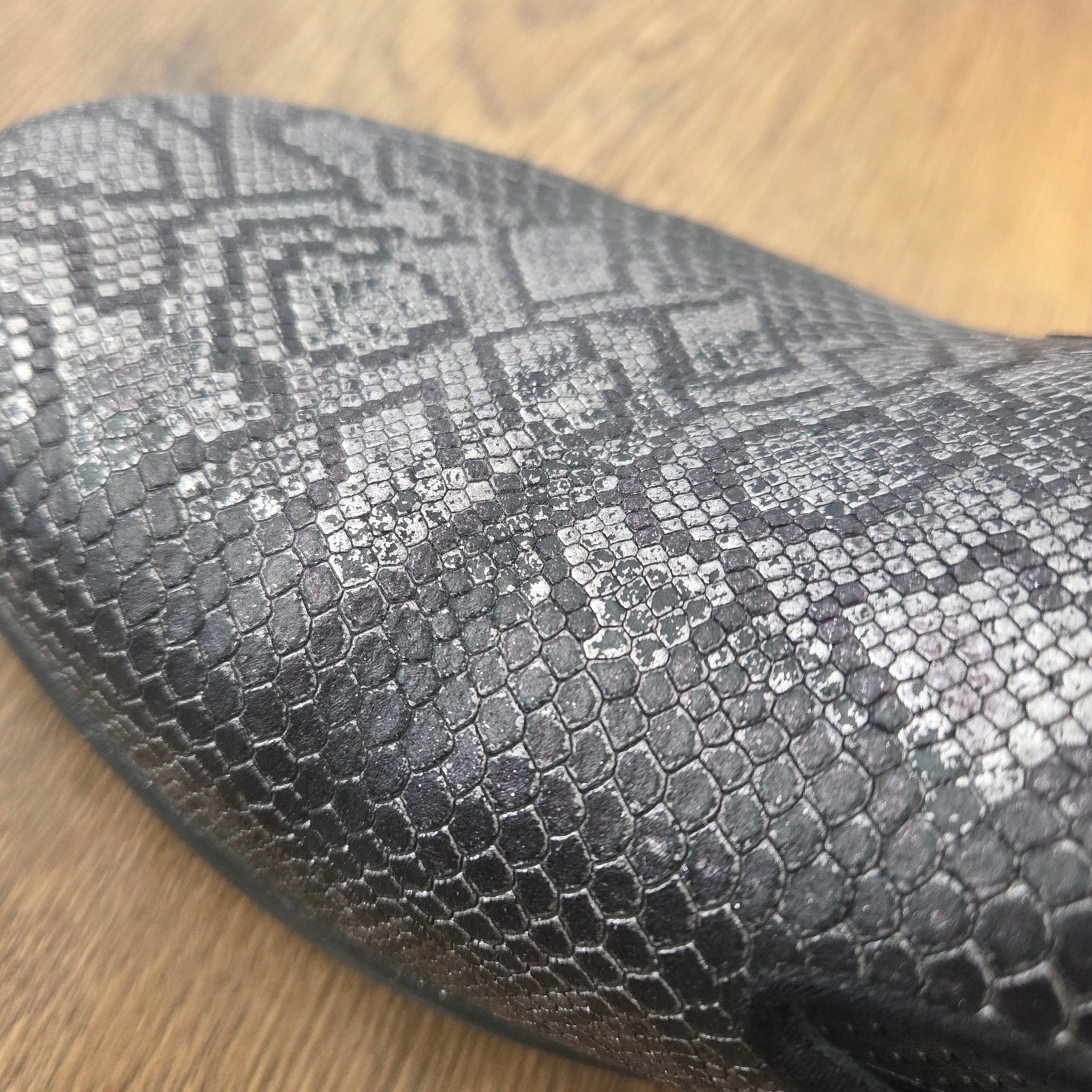 FitFlop Audrey Python Print Smoking Slippers Loaf… - image 10