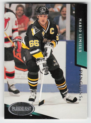 Mario Lemieux #425 1993 Parkhurst card