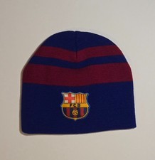FC BARCELONA BARCA BEANIE HAT   LOS CULES   LA LIGA  SPAIN