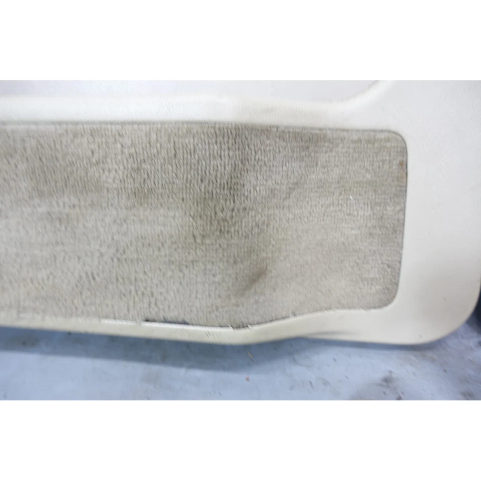 1983-1984 BMW E28 528e 533i Front Interior Door Panel Trim Skin Pair Pearl Beige - Imagem 3 de 4