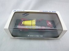 Spark Alfa Romeo 8c 2300mm 2.3l Supercharged Team Soc. Anon. Alfa Romeo N 11 Winner 24h Le Mans 1933 T.nuvolari R.sommer 1:43 43LM33