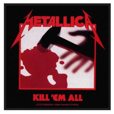 Metallica Patch · Kill Em All · Band Aufnäher · Offizieller Merch