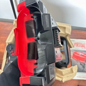 Nintendo Virtual Boy Console VUE-001 Panic Bomber 2pc Lot Retro JP Video Game